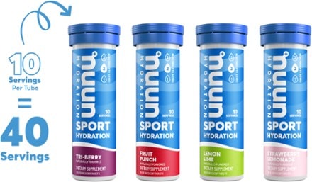 NUUN Sport Conservation Alliance Hydration Tablets - Package of 4 2