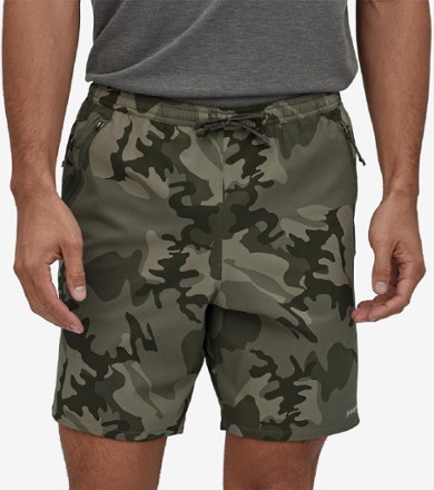 camo hiking shorts