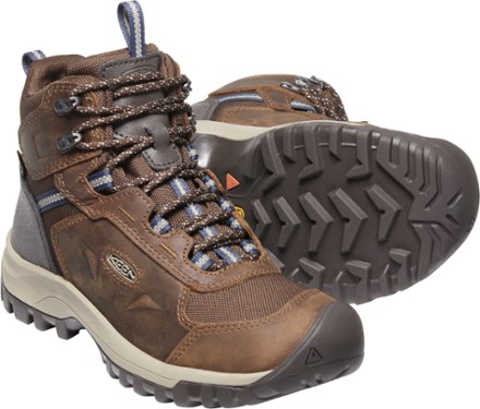 KEEN Basin Ridge Waterproof Hiking Boots - Women's 4