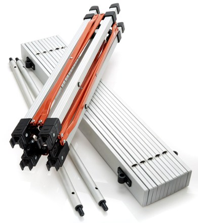 Camp Roll Table [Alternate View (Aluminum/Orange)]