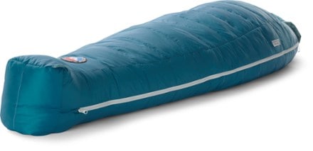 Big Agnes Sidewinder SL 20 Sleeping Bag - Women's 3/4 foot view (Lyons Blue/Teal)