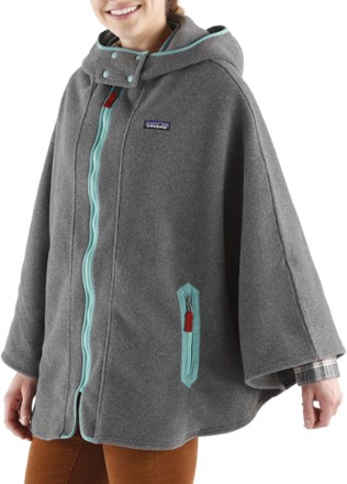 fleece poncho for women