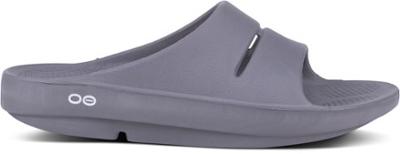 OOFOS OOahh Slide Sandals Gray 11 Mens/13 Womens