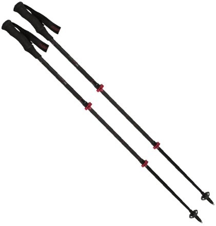 Komperdell Carbon C3 Compact Trekking Poles - Pair 0
