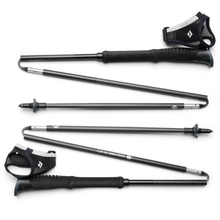 Black Diamond Distance Carbon Z FKT Trekking Poles - Pair 1