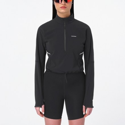 Salomon Sense Aero Hybrid Cropped Pullover - Women's 1