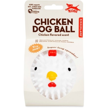 Kikkerland Chicken Dog Ball 1