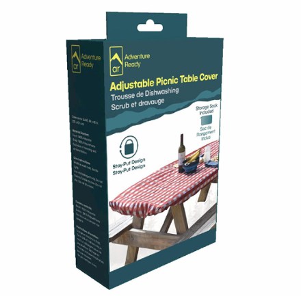 Adventure Ready Adjustable Picnic Table Cover 3