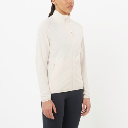 Salomon Essential Lightwarm Full-Zip Fleece Jacket - Women's 1
