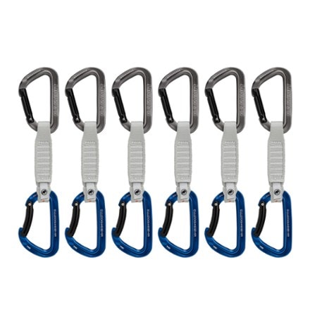 Mammut Workhorse Keylock Quickdraws - Package of 6 0