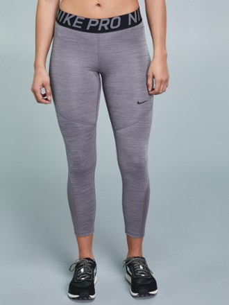 nike pro grey leggings women's