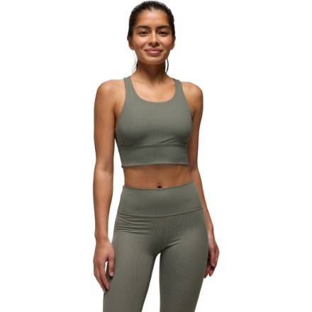 prAna Luxara Rib Racerback Bralette 1