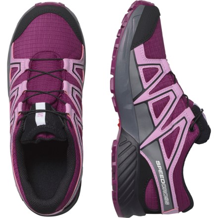 Salomon Speedcross Waterproof Trail-Running Shoes - Kids' 4