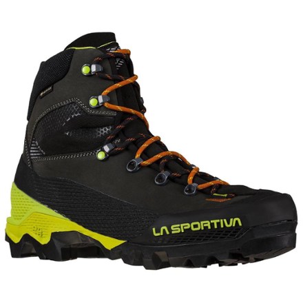 La Sportiva Teal Grey and Yellow Men\'s Mountaineering Boots men’s size 8 La Sportiva Teal Grey and Yellow Men main image 3