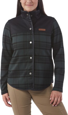 columbia flannel jacket