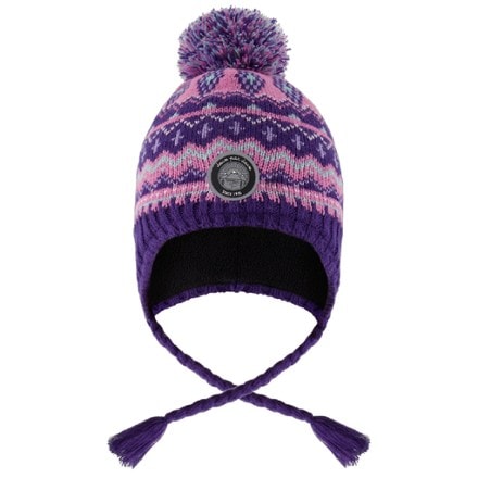 Deux par Deux Peruvian Lined Knit Hat - Kids' 0