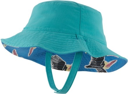 Patagonia Baby Sun Bucket Hat Amigos: Vessel Blue / 12M