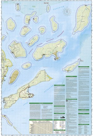 National Geographic Apostle Islands Topographic Map 2