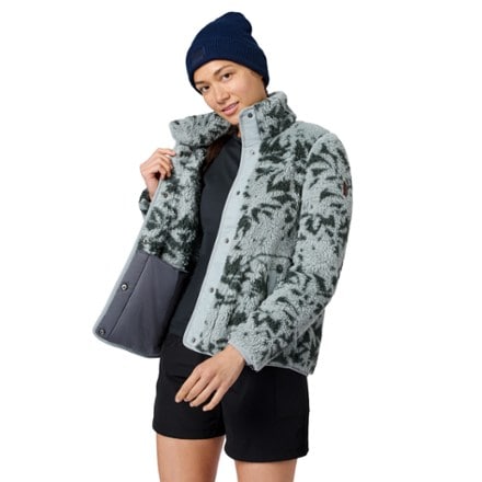 Free Country Sierra Sherpa Fleece Pile Snap-Front Jacket - Women's 3