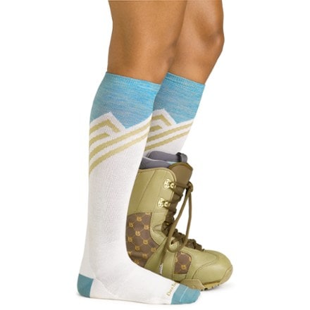 Darn Tough Peaks RFL RFL Over-the-Calf Ultra-Lightweight Ski and Snowboard Socks - Women's 3