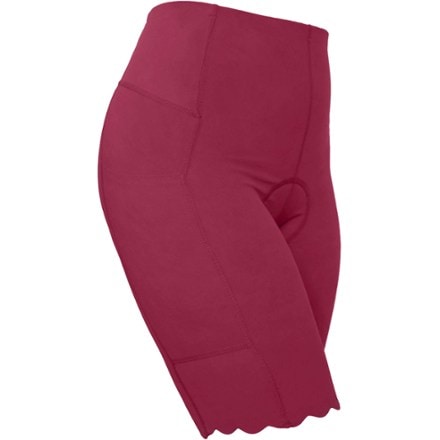 SHREDLY Biker Cham Cycling Shorts - Women's 1