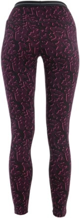 Icebreaker 200 Oasis Macro Forms Base Layer Leggings - Women's 1
