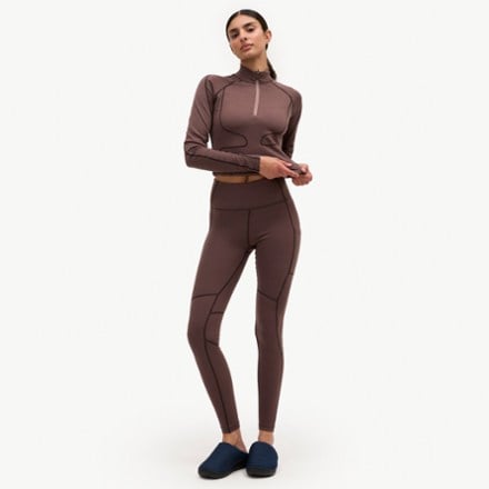 Halfdays Hallie Midweight Merino Base Layer Leggings - Women's 2