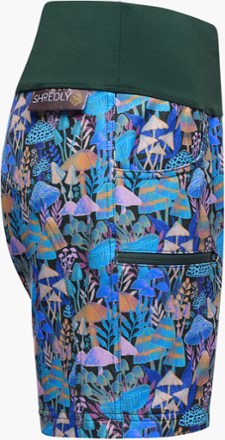 SHREDLY Limitless Stretch Waistband High-Rise Bike Shorts - Women's 2