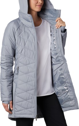 columbia long heavenly jacket