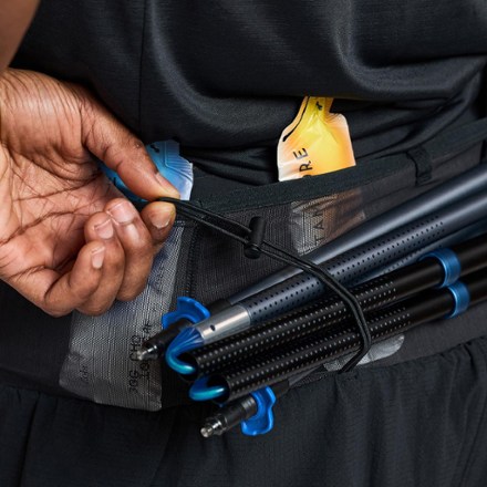 Janji Pinnacle R.D. 2-in-1 4" Shorts - Men's Trekking poles not included