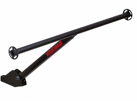 Yakima LongArm Truck Bed Extender Rack Detail view (Black)