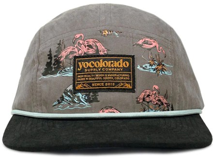 YoColorado Flamingo Camper 5-Panel Ball Cap 1