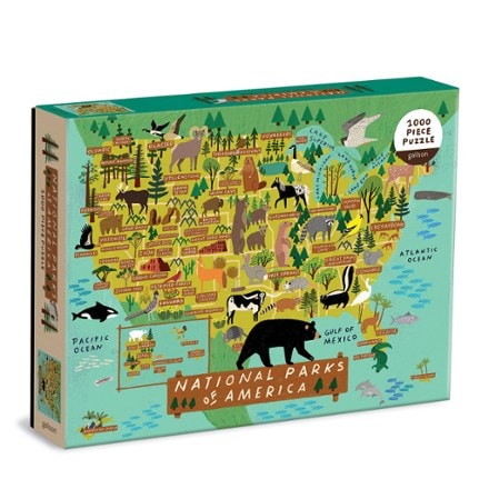 Galison National Parks of America Puzzle - 1,000 Pieces 0