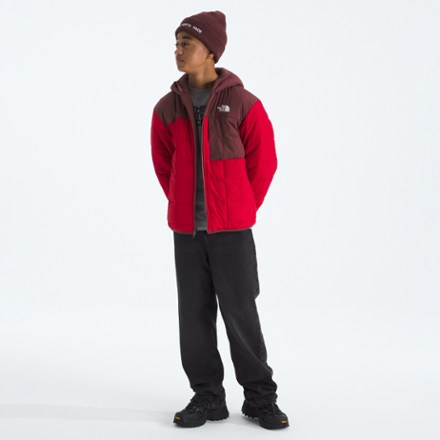The North Face Reversible Shasta Full-Zip Hooded Insulated Jacket - Boys' 3