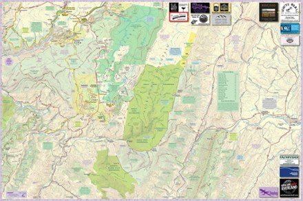 Purple Lizard Maps Dolly Sods and Seneca Rocks Lizard Map - 2nd Edition 2