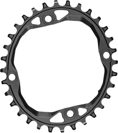 absoluteBLACK Oval 104 BCD Chainring for Hyperglide+ 0