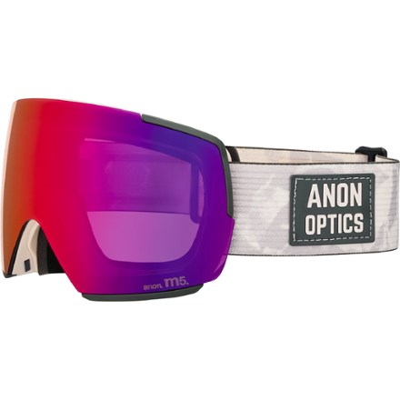 スキー・スノーボードアクセサリー anon m5 LOW BRIDGE MFI Anon M5 Low Bridge Fit Goggles | Goggles & Lenses | Anon