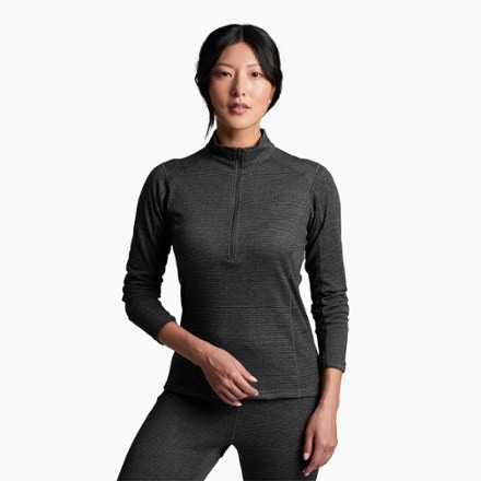 KUHL Reactiv Lite Grid Quarter-Zip Base Layer Top - Women's 0
