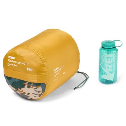 REI Co-op Kindercamp 40 Sleeping Bag - Kids' Stuff sack (32oz bottle not included)