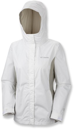 Hood Up View (White/Flint Grey)