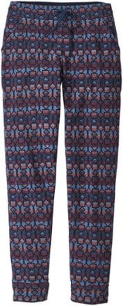 Patagonia Snap-t(tm) Fleece Pants In Cmsb Cedar Mesa Stone Blue