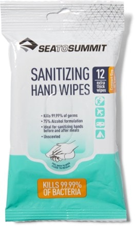 Sea to Summit Sanitation Wipes - Package of 12 0