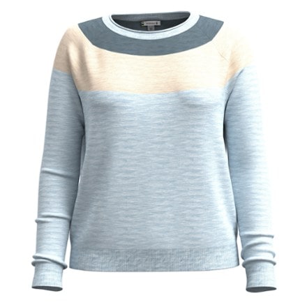 Smartwool Edgewood Colorblock Crew Sweater - Women's 0