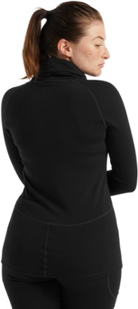 Icebreaker Merino Long-Sleeve Roll-Neck Base Layer Top - Women's 1