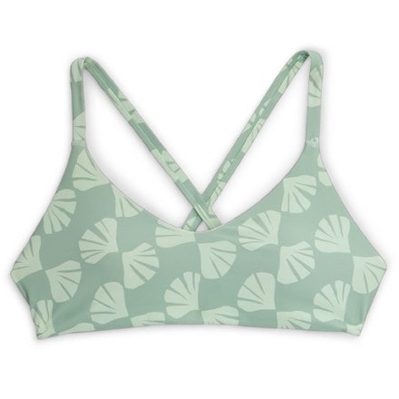 Free Fly Wavebound Cross-Tie Bikini Swimsuit Top - Women's 0