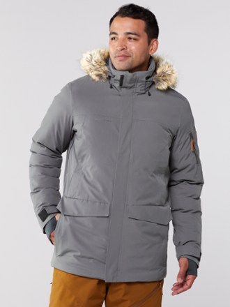 Obermeyer Ridgeline Insulated Jacket with Faux Fur - Men's 1