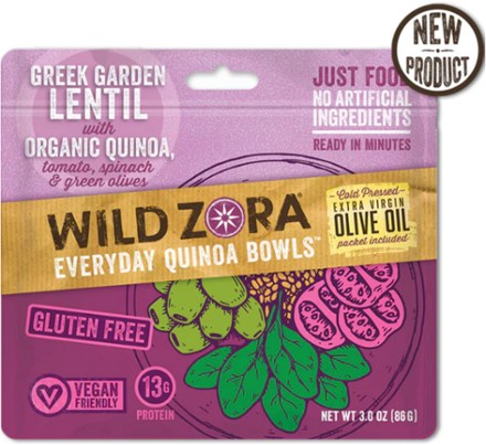 Wild Zora Greek Garden Lentil Quinoa Bowl - 1 Serving 0