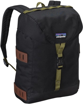 vintage denim backpack