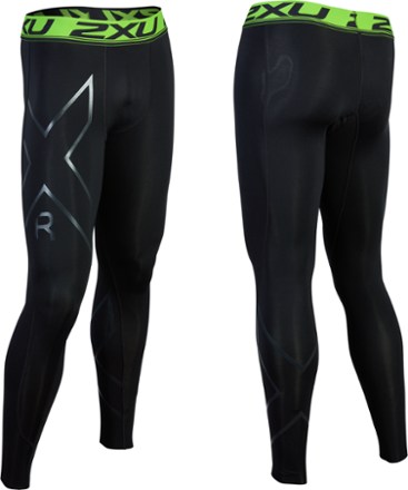  2XU Men's Elite Power Recovery Compression Tights, Black/Nero,  X-Large/Tall : Clothing, Shoes & Jewelry