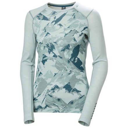 Helly Hansen LIFA Merino Midweight Graphic Crew Base Layer - Women's 0